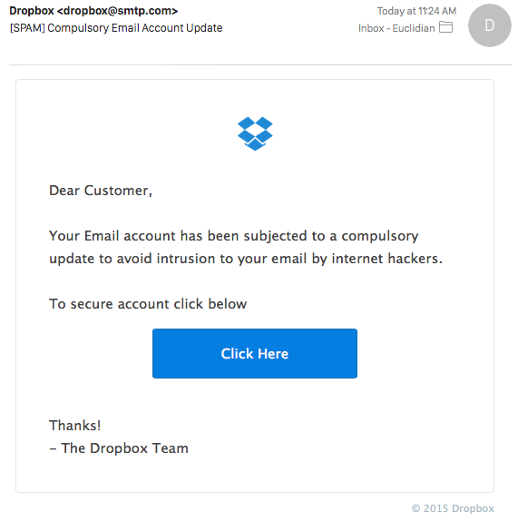what is dropbox mail