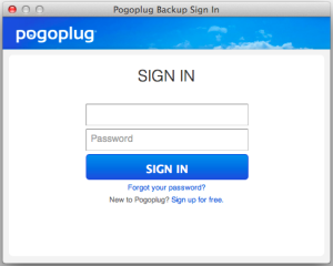 Pogoplug - App Login