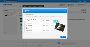 Pogoplug - Drag n Drop Upload