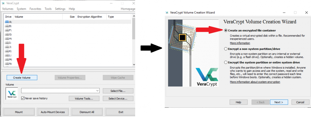 veracrypt dropbox